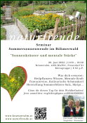 Seminar Sommersonnenwende im Böhmerwald